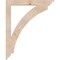 Ekena Millwork Thorton Traditional Smooth Bracket, Douglas Fir, 3 1/2"W x 34"D x 42"H BKT04X34X42THR01SDF - alternate 4